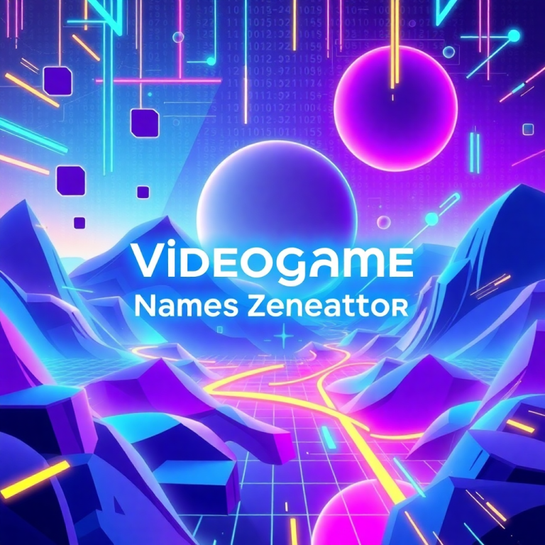 Videogame Name Generator