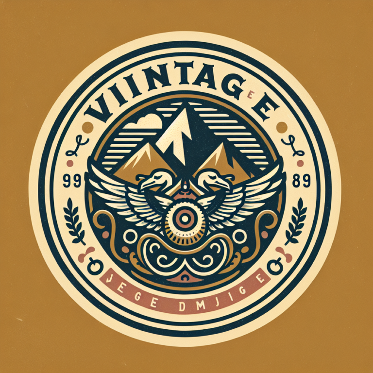 Vintage Badge Logo Generator