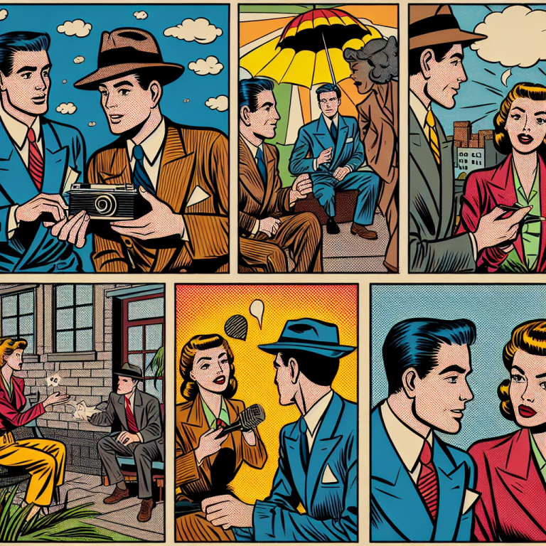 Vintage Comic Generator