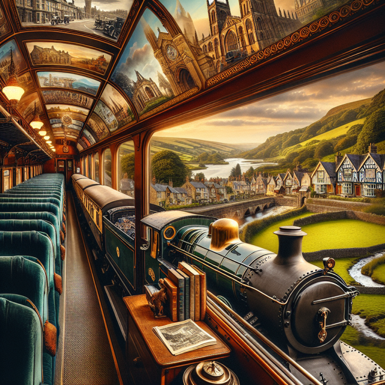 Vintage Train Trip Generator