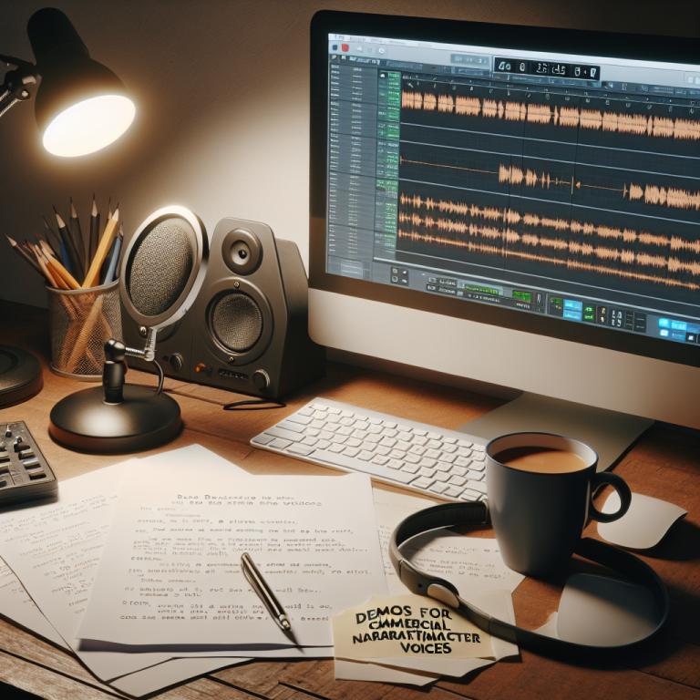 Voice Over Artist Demo Generator