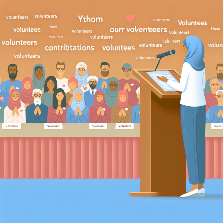 Volunteer Appreciation Speech Generator