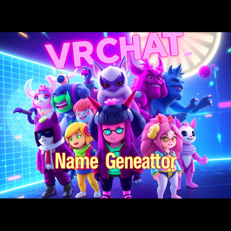 Vrchat Name Generator