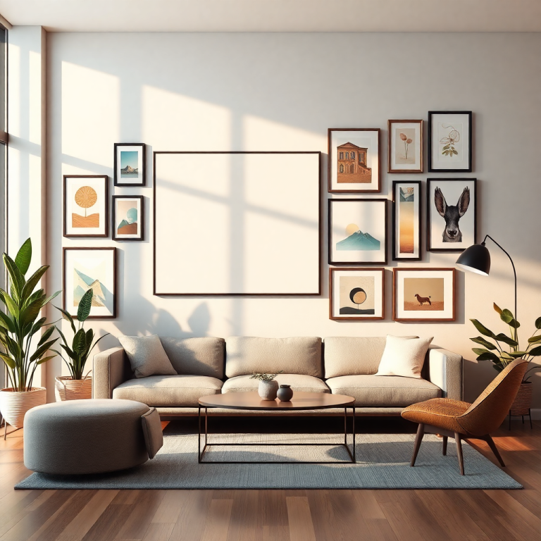 Wall Art Mockup Generator