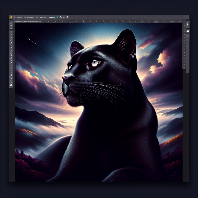Wallpaper Black Panther Generator