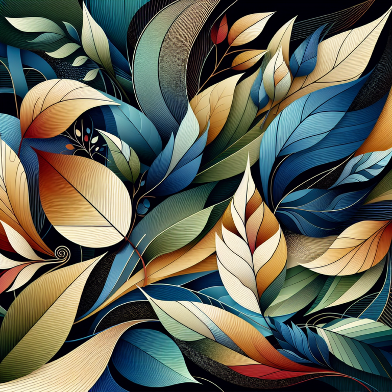 Wallpaper Leaves Generator