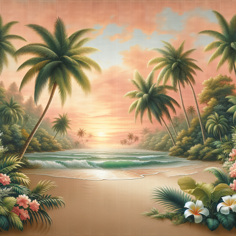 Wallpaper Tropical Generator