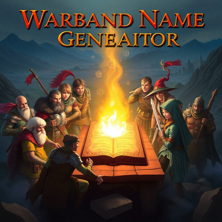 Warband Name Generator