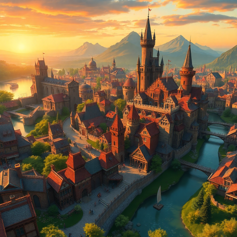 Watabou's Medieval Fantasy City Generator