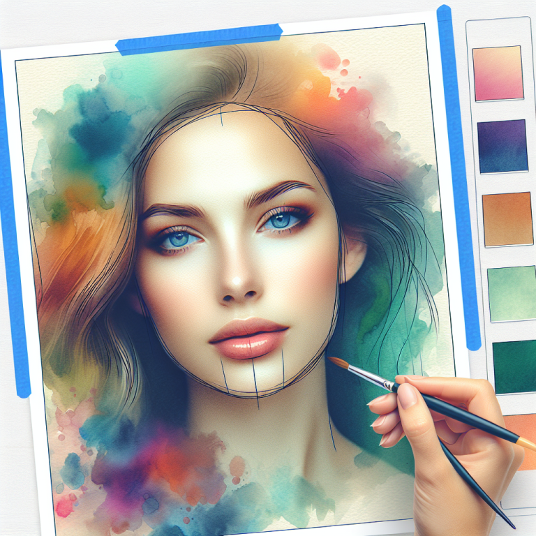 Watercolor Portrait Generator