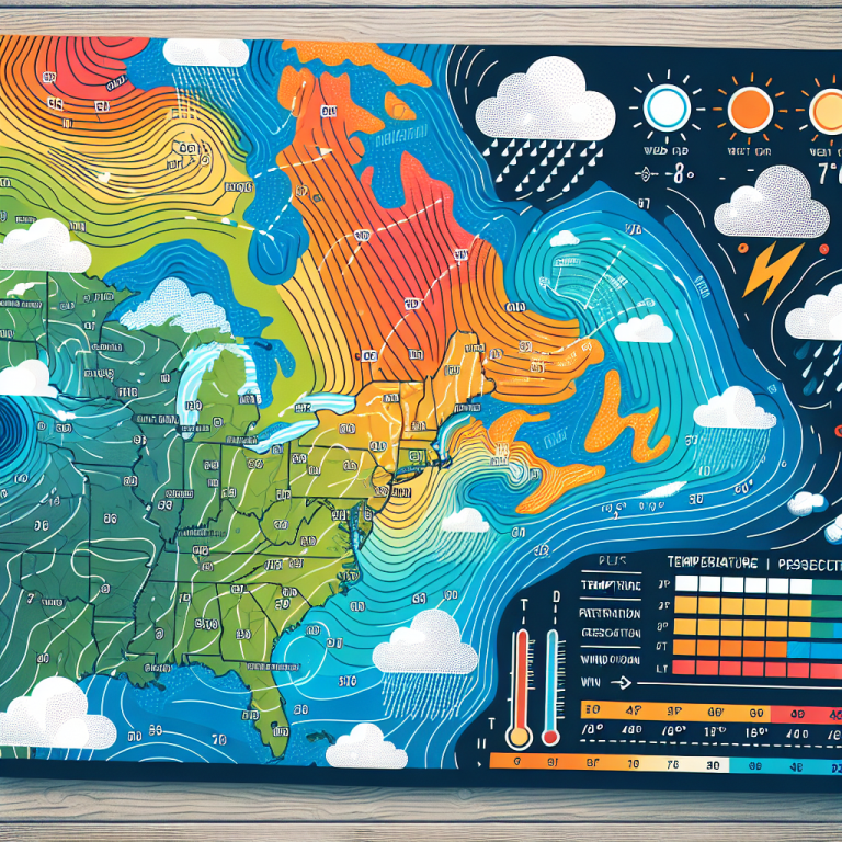 Weather Map Illustration Generator