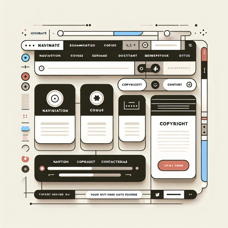 Website Footer Generator