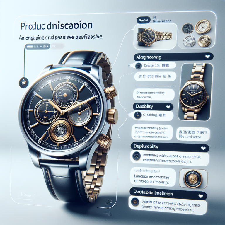 Wechat Shop Product Description Generator