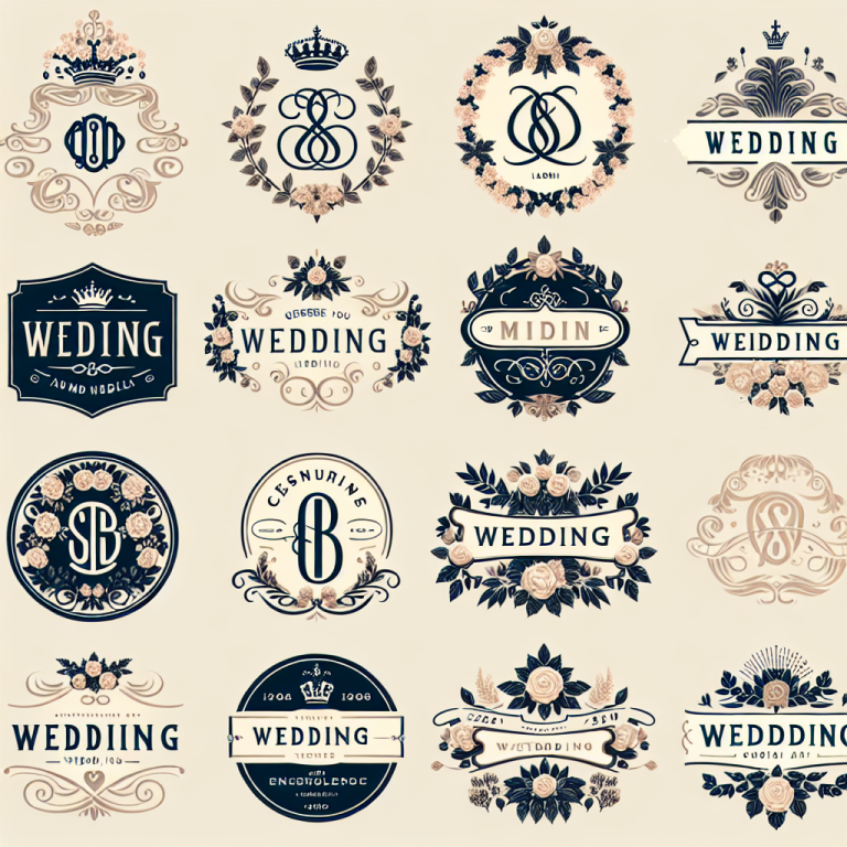 Wedding Logo Generator