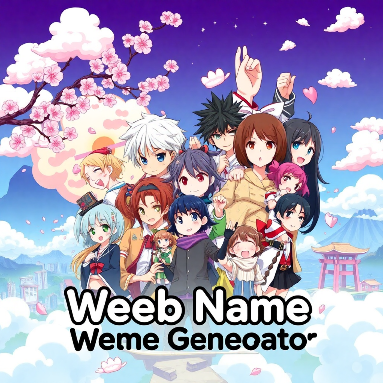 Weeb Name Generator