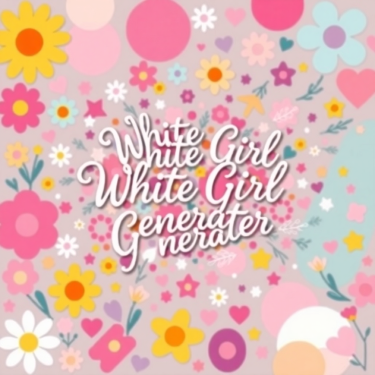 White Girl Name Generator