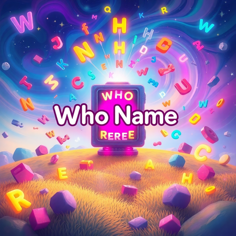 Who Name Generator