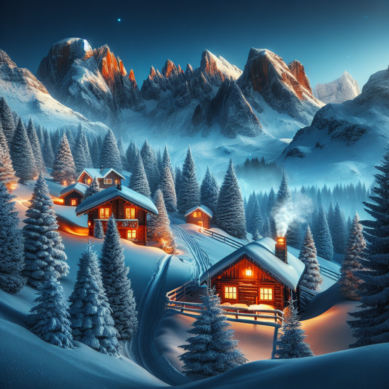 Winter January Wallpaper Generator