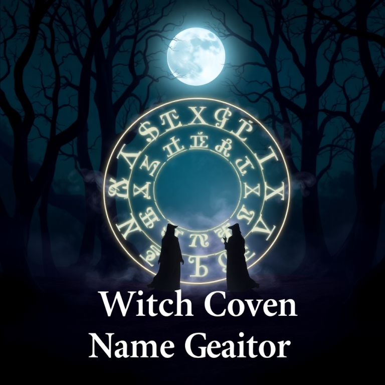 Witch Coven Name Generator