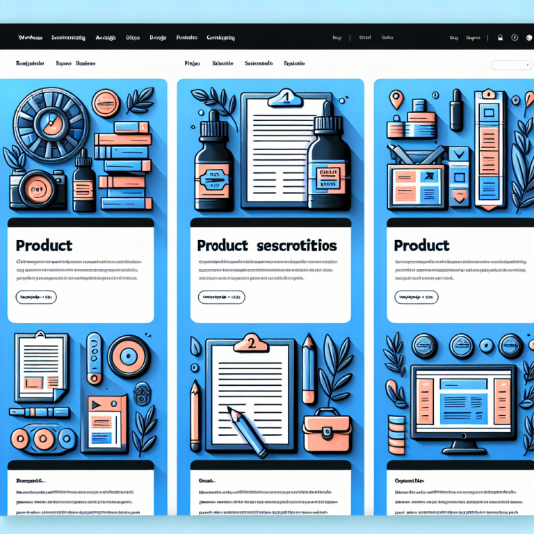 Wordpress Shop Product Description Generator