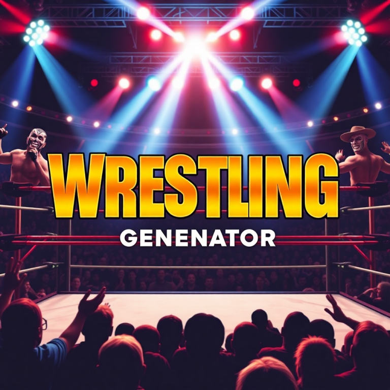 Wrestling Event Name Generator