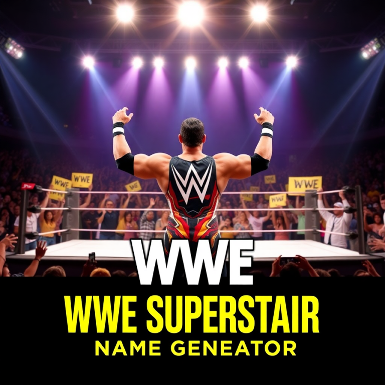 Wwe Superstar Name Generator