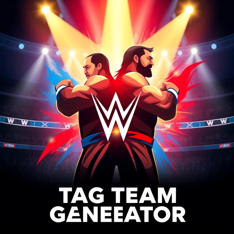 Wwe Tag Team Name Generator