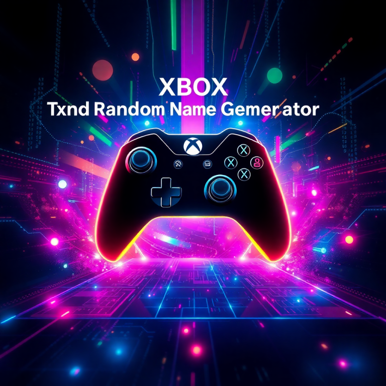 Xbox Random Name Generator