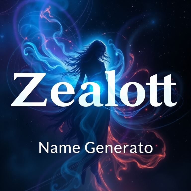 Zealot Name Generator
