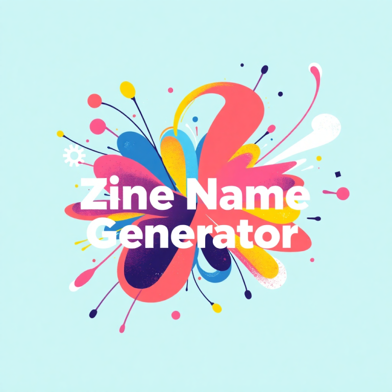 Zine Name Generator