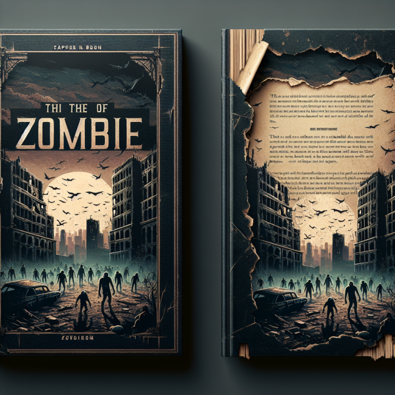 Zombie Book Cover Generator